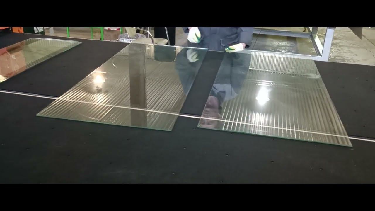 Стол для раскроя и разлома стекла Sherhan CM 1828 с системой сканирования + оптимизация резки смотреть онлайн