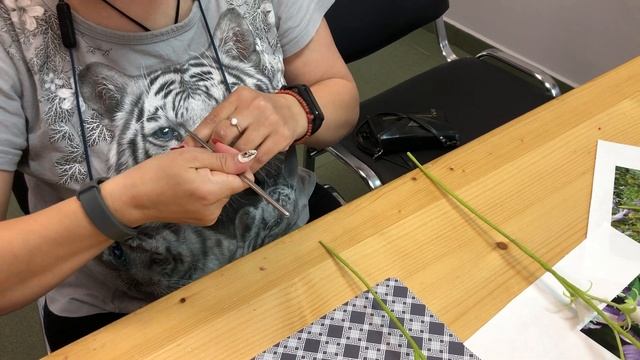 Пятиминутка в мастерской керамической флористики.