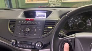 Honda CRV Clock Setting Change the Time Reset the clock.
