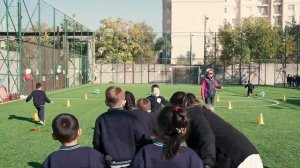 Эстафета среди 1-х классов по ПДД