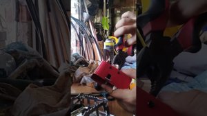 сборка газовой туристической плитки, после прочистки