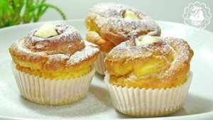 Кексы из заварного теста с заварным кремом и сливками | Очень вкусный  рецепт | Muffins choux pastry