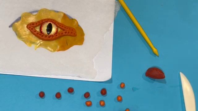 SCULPT a DRAGON Eye with Polymer Clay смотреть онлайн