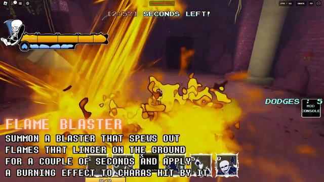 UNDERTALE: Final Showdown | [RUINS] Dust Sans - Flame Blaster смотреть онлайн