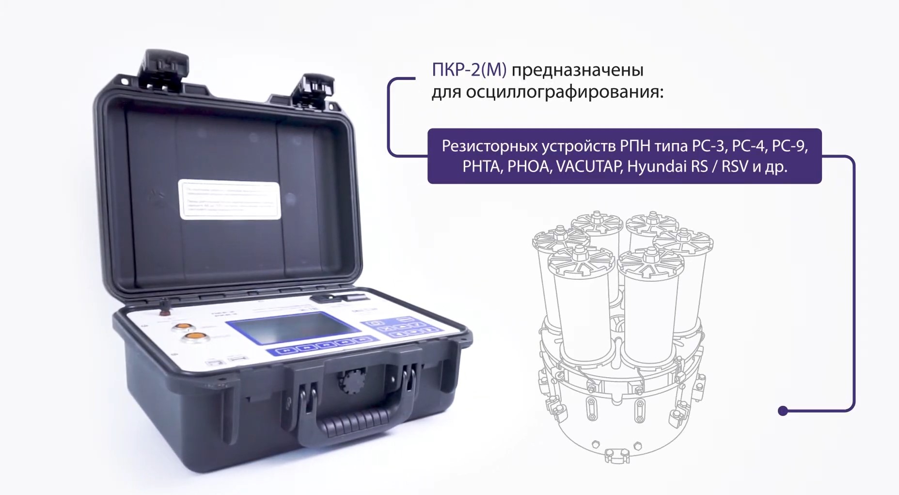 Видео-обзор прибор контроля устройств РПН трансформатора – ПКР-2(М), СКБ ЭП