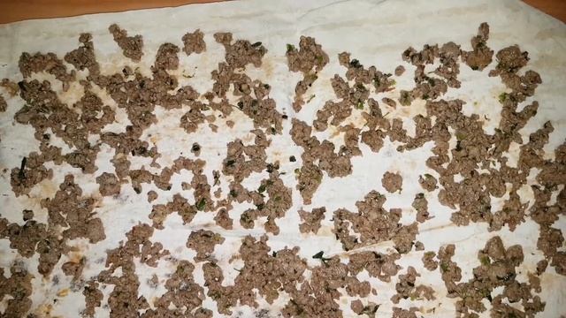 Пирог из лаваша . Мясной пирог из лаваша .