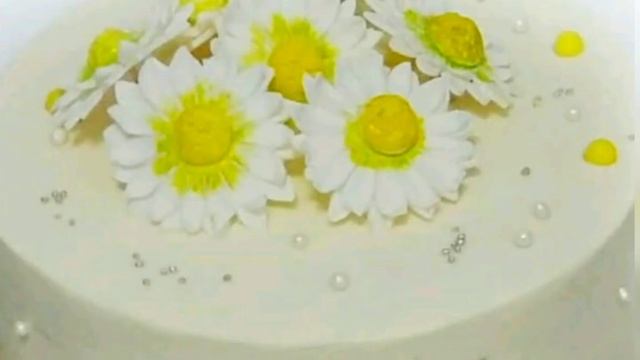Торт / торт с ромашками/ромашки/
