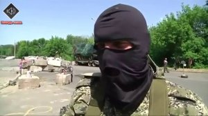 Славянск - Интервью с ополченцем ДНР - 04.06.2014