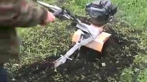 мотоблок калибр 45 в работе