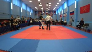 Финал 84 кг. Андрианов & Шулепов  [Кикбоксинг] Чемпионат СПБ 2023