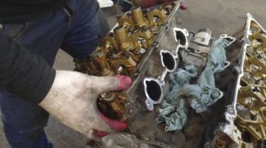 Снятие ГБЦ fx35