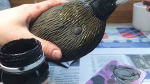 как покрасить чучело белолобого гуся в гуменник