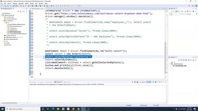 Selenium WebDriver Tutorial #18 - How to Handle Dropdown in Selenium - Part 2