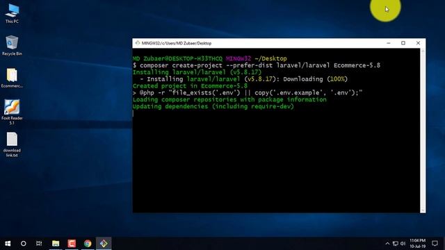 laravel bangla tutorial | laravel install and environment setup authentication making  Part-1