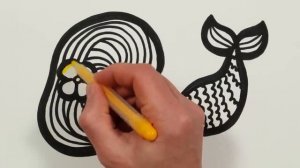 Рисуем фломастерами. Простой милый рисунок. Рисование для детей