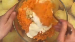 Быстрый и вкусный салат из моркови и плавленного сыра