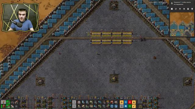 Factorio Let'sPlay [S6EP60] Процессорная сота [Часть 2] смотреть онлайн
