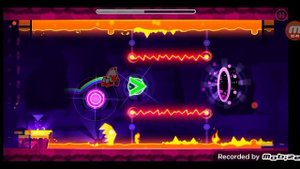 Прохождение уровня Fingerdash на три монеты