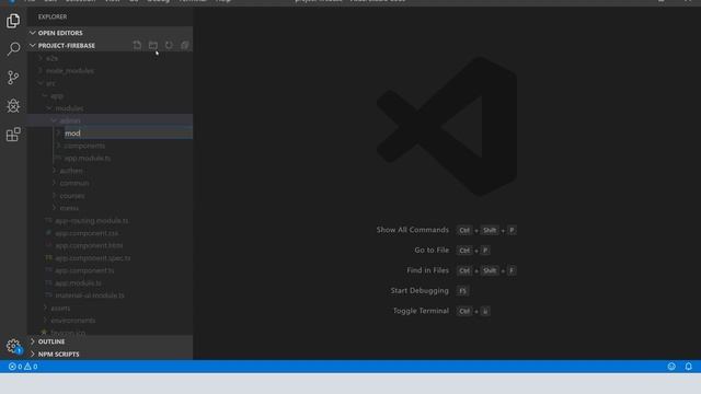 Creation the folder of components, models, services смотреть онлайн