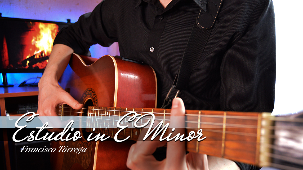 Francisco Tárrega - Estudio in E Minor