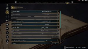 How to change rendering resolution in Hogwarts Legacy