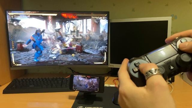 Как подключить DUALSHOCK 4 к xbox / или любой другой геймпад