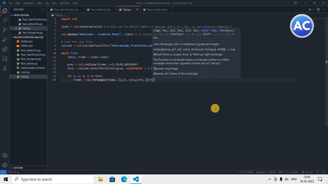 How to do Face Detection using Python & cv2 | Human Face Detection | Very easy | Abhicoder смотреть онлайн
