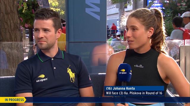 Johanna Konta | US Open Now Interview смотреть онлайн