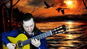 Утиная охота (А. Розенбаум) на гитаре!