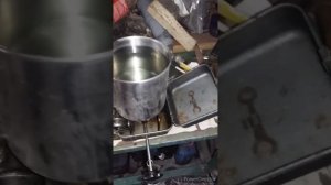 Туристический примус ПТ-1 (реальное видео)