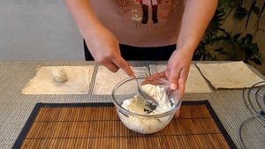 Сладкий десерт из лаваша и творога