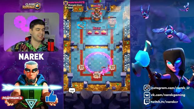 ПОПАЛ В ОКРУЖЕНИЕ ГРИБОВ, СПАСИТЕ ПАМАГИТЕ !!! ▶ CLASH ROYALE смотреть онлайн