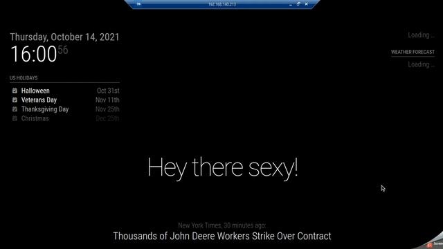 IOT - Smart Mirror using magic mirror смотреть онлайн