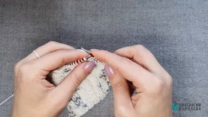 Очень простые носочки на двух спицах / от 0 до 6 мес