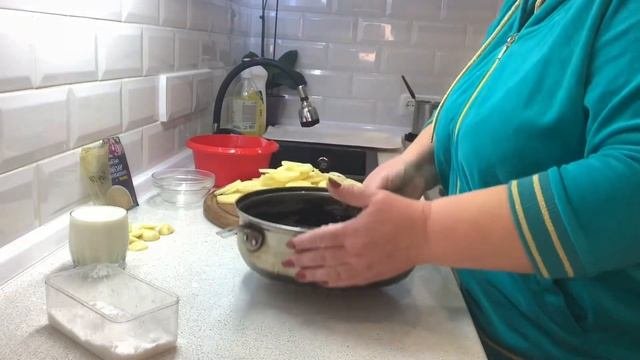 Картофельный пирог перевертыш за считанные минуты ... Готовлю каждый день.