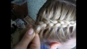 Видео Как плести вывернутый колосок