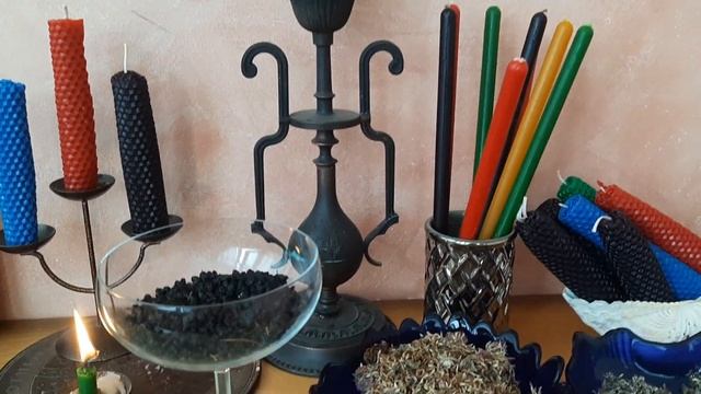 Свечи от Апраксиной Лады для Новолуния и Дня Весеннего Равноденствия #свечи