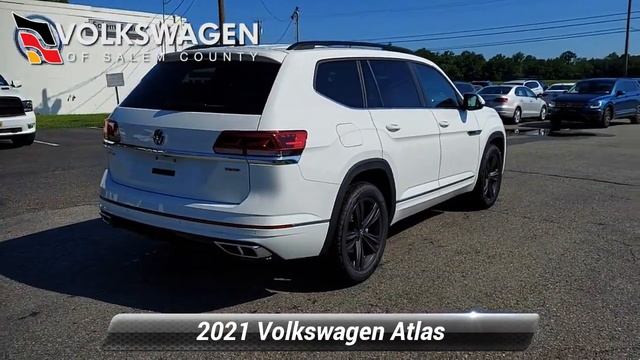 New 2021 Volkswagen Atlas 3.6L V6 SE w/Technology R-Line, Monroeville, NJ 214879 смотреть онлайн