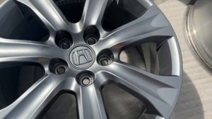 Дымчатые 18-дюймовые алюминиевые диски Honda Legend KB2 Euro Package