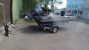 Поездка за РИБ Буревестник Б-530 / Trip for rib Burevestnik B-530
