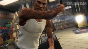 GTA V - Claude VS CJ
