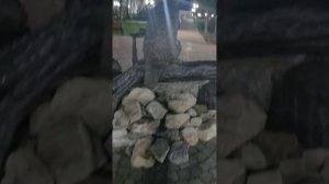 город Карпинск Свердловская область. заново отстроенный парк ДКУ.