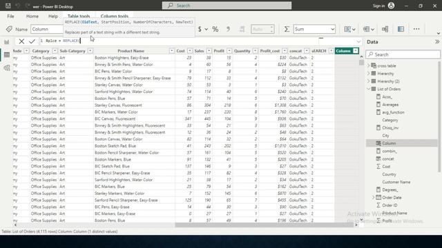 Replace DAX Function in Power BI - Learning Power Bi 2023