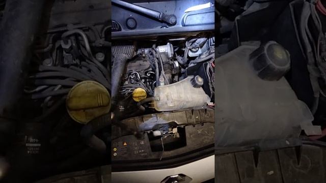 замена свечей накала Рено кенго смотреть онлайн