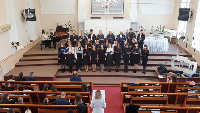 "Мои источники в Тебе, мой Бог" - спів хору, 19 грудня 2020р. Церква АСД с.Ільниця.