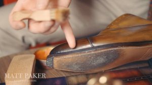 Уход за обувью из гладкой кожи Matt Paker