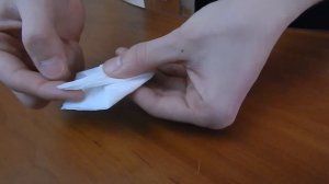 Как сделать лебедя из салфетки