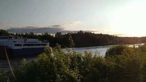 Сухогруз "Персей" Канал имени Москвы 10.06.2023