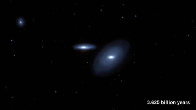 Crash of the Titans: Milky Way and Andromeda Galaxy смотреть онлайн