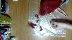 Привожу куклу в порядок...